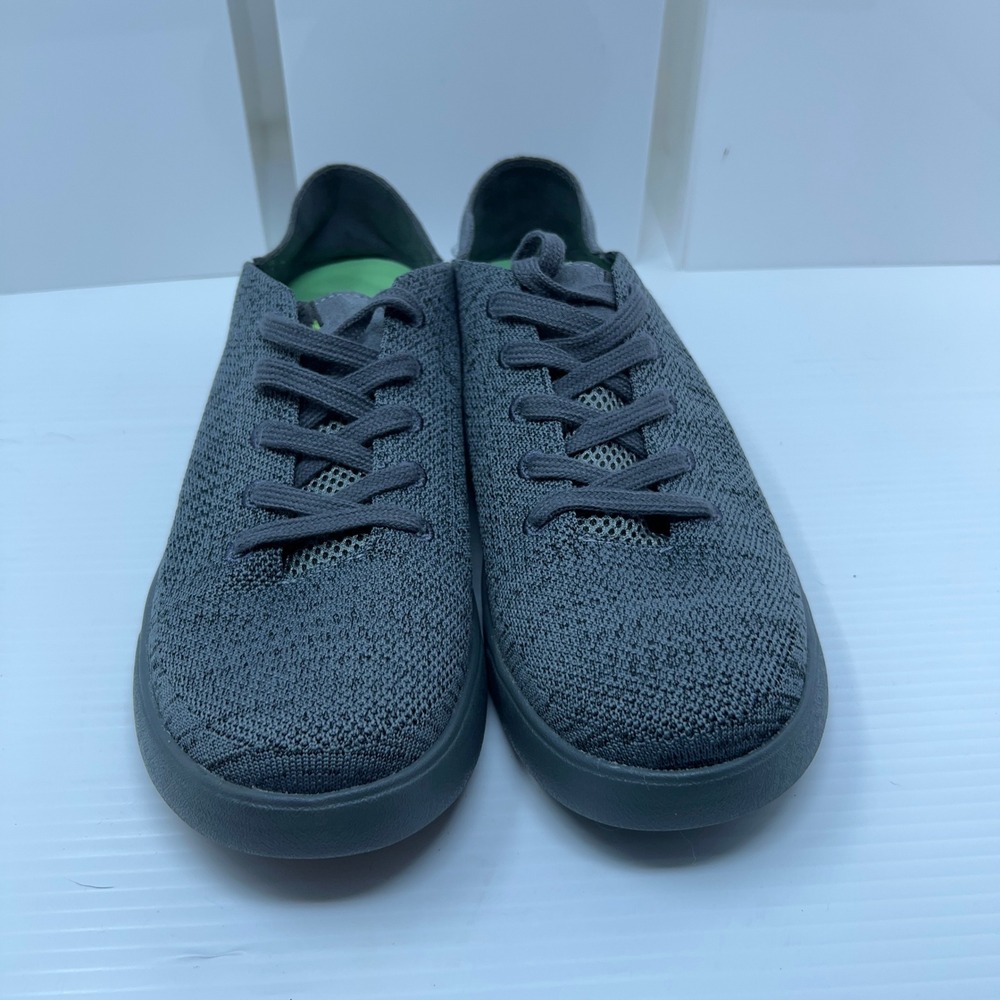 Reef Mens 11 Grey Swellsole Neptune Knit Lace Up Casual Sneakers New